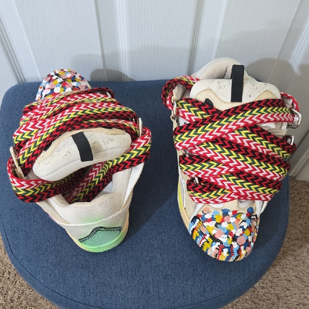 Lanvin Multicolor Kids Sneakers - Picture 4 of 4